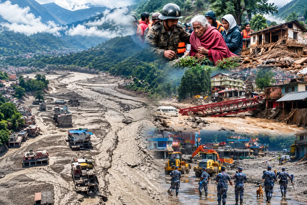 Nepal Flood Banner - Ujala Hope Foundation